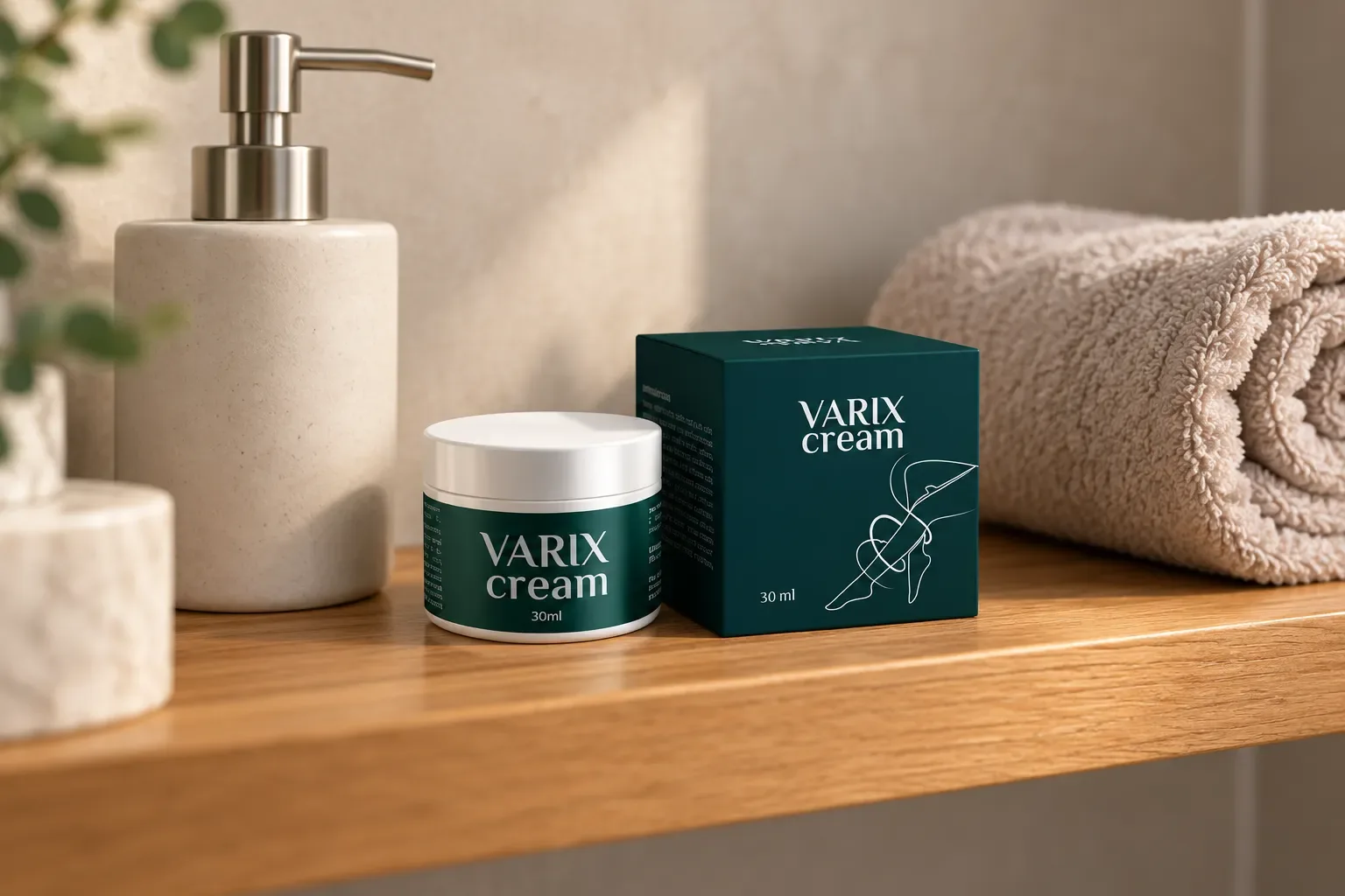 Varix cream — Verpackung im Alltag