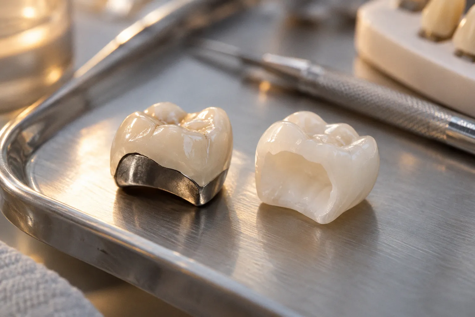 Vollkeramik oder Metallkeramik: Welche Krone passt zu welchem Zahn